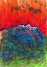 Abstract artist Yuri Lushnichenko - The mountains near and far